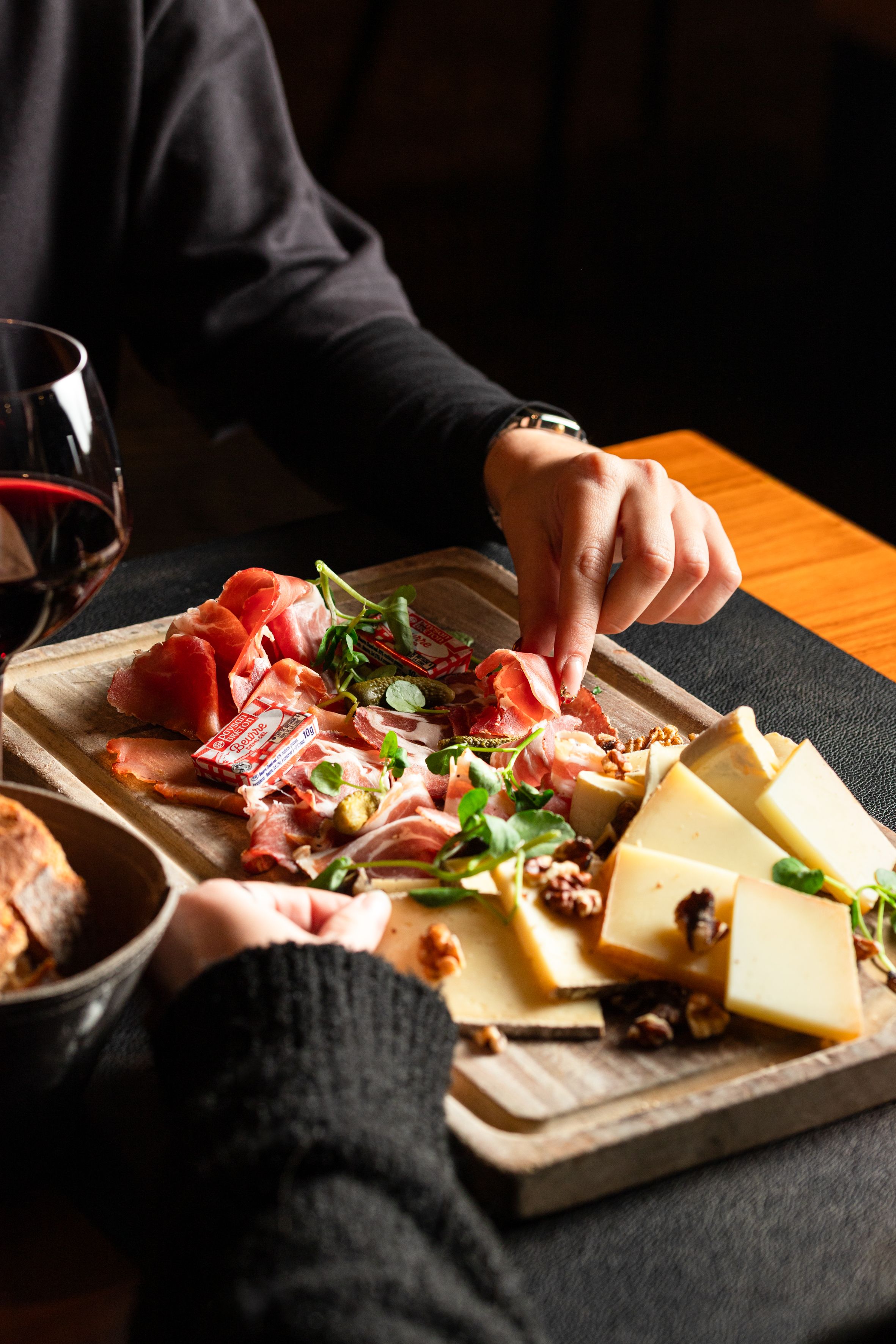 Charcuterie & cheese board